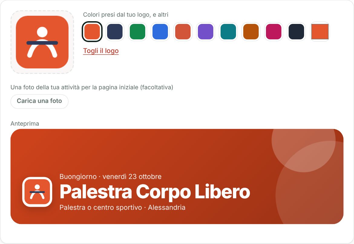 La scelta del logo e dei colori in Aserte